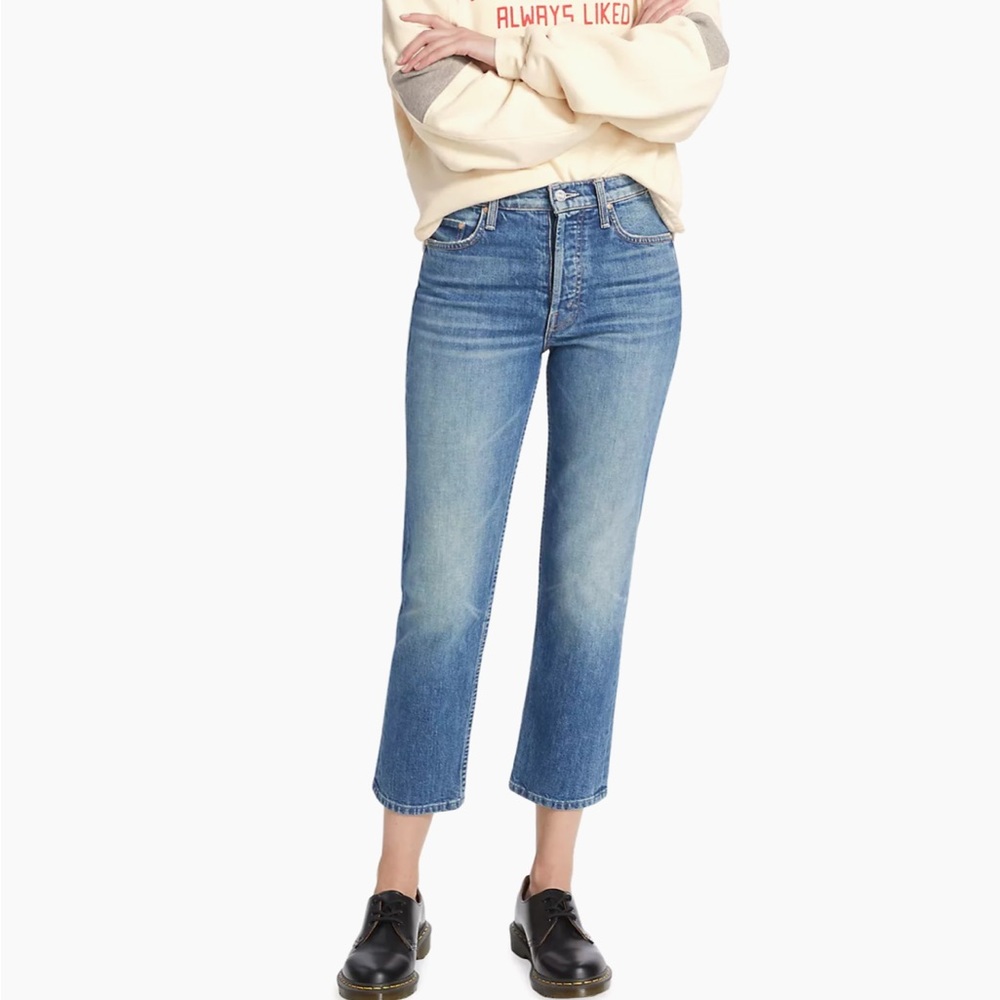 Mother The Tomcat ankle jeans